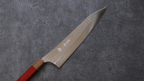Yu Kurosaki Senko Ei SG2 Hammered Gyuto 240mm Padoauk Handle - Seisuke Knife