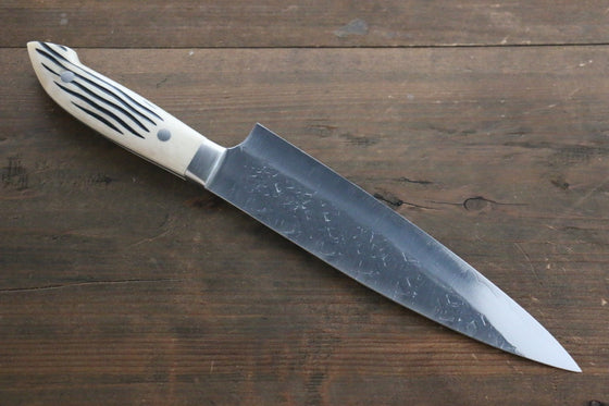 Takeshi Saji SRS13 Hammered Gyuto Japanese Chef Knife 210mm with Bone Handle - Seisuke Knife
