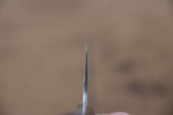Takeshi Saji VG10 Black Damascus Nakiri 170mm Ironwood Handle - Seisuke Knife