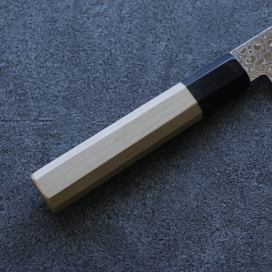 Misuzu AUS10 Damascus Migaki Finished Gyuto 210mm Magnolia Handle - Seisuke Knife