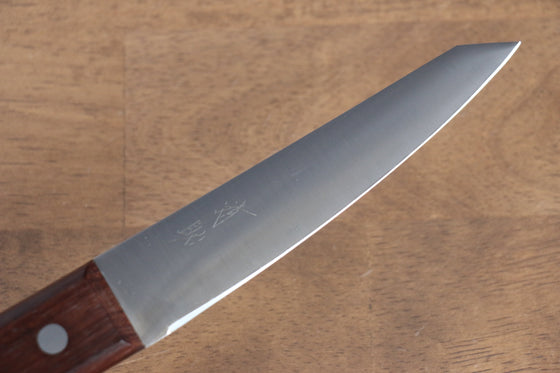 Seisuke Sanzoku Japanese Steel Honesuki Boning (Maru) 150mm Shitan Handle - Seisuke Knife