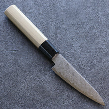  Seisuke VG10 Damascus Petty-Utility 105mm Magnolia Handle - Seisuke Knife