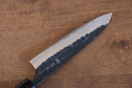 Anryu Blue Super Petty-Utility 130mm with Shitan Handle - Seisuke Knife