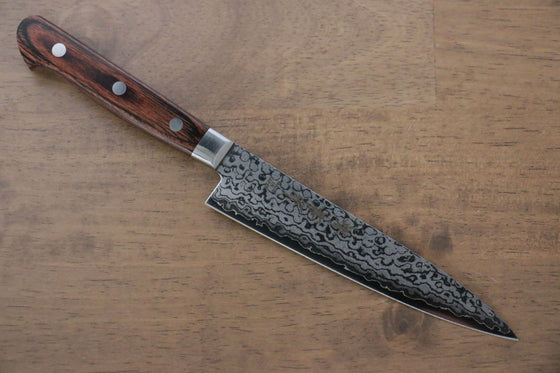 Sakai Takayuki VG10 17 Layer Damascus Mirrored Finish Petty-Utility 135mm - Seisuke Knife