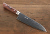 Seisuke VG10 33 Layer Damascus Santoku Japanese Knife 180mm Mahogany Handle - Seisuke Knife