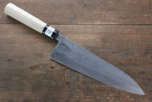  Fujiwara Teruyasu White Steel No.1 Nashiji Gyuto Japanese Knife 210mm with Magnolia Handle - Seisuke Knife