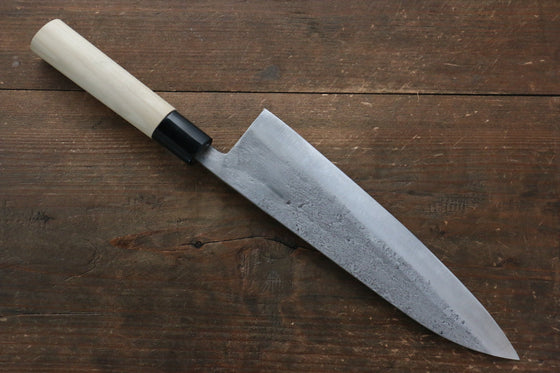 Fujiwara Teruyasu White Steel No.1 Nashiji Gyuto  210mm with Magnolia Handle - Seisuke Knife