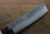Sakai Takayuki VG10 33 Layer Damascus Nakiri 170mm with Keyaki (Japanese Elm) Handle - Seisuke Knife