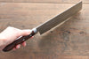 Kunihira Tanzo VG1 Hammered Usuba 165mm Mahogany Handle - Seisuke Knife