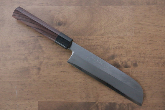 Jikko Silver Steel No.3 Kamagata Usuba 180mm Shitan Handle - Seisuke Knife