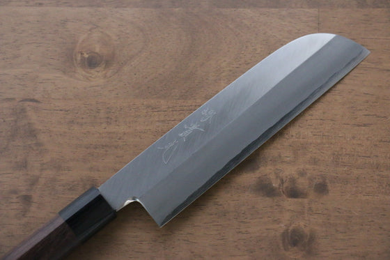 Jikko Silver Steel No.3 Kamagata Usuba 195mm with Shitan Handle - Seisuke Knife