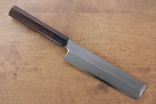  Jikko Silver Steel No.3 Usuba 180mm Shitan Handle - Seisuke Knife