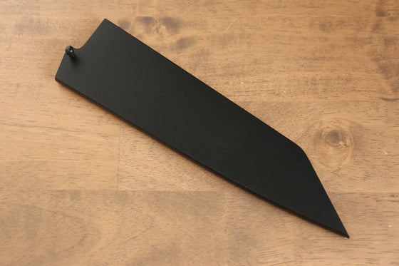 Black Magnolia Sheath for 190mm Kengata/Kiritsuke Gyuto with Plywood pin Kaneko - Seisuke Knife