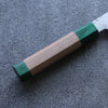 Seisuke Silver Steel No.3 Hammered Santoku 165mm Walnut(With Double Green Pakka wood) Handle - Seisuke Knife