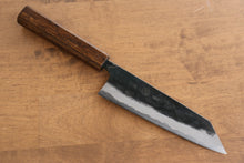  Kyohei Shindo Blue Steel Black Finished Bunka  165mm with Lacquered Oak Handle - Seisuke Knife