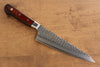 Sakai Takayuki VG10 33 Layer Damascus Sabaki 180mm Mahogany Pakka wood Handle - Seisuke Knife