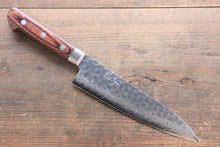  Seisuke VG10 17 Layer Damascus Gyuto Japanese Knife 180mm Mahogany Handle - Seisuke Knife