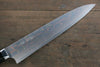 Takeshi Saji Maki-e Art Blue Steel No.2 Colored Damascus Gyuto 270mm Lacquered Handle - Seisuke Knife