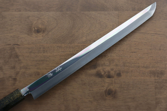 Seisuke VG10 Sakimaru Takohiki 270mm with Kamon Lacquered Live Oak Handle - Seisuke Knife