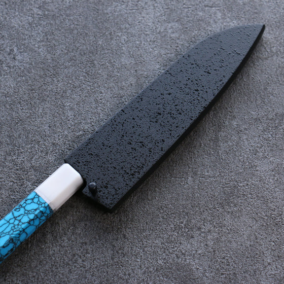 Kuroshime Magnolia Sheath for 150mm Small Santoku with Plywood pin Kaneko - Seisuke Knife