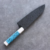 Kuroshime Magnolia Sheath for 150mm Small Santoku with Plywood pin Kaneko - Seisuke Knife