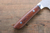 Takeshi Saji SRS13 Hammered Damascus Kengata Gyuto Japanese Knife 240mm Ironwood Handle - Seisuke Knife