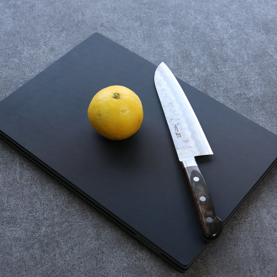 Hasegawa Cutting Board Pro-PE Lite Black  340 x 230mm - Seisuke Knife