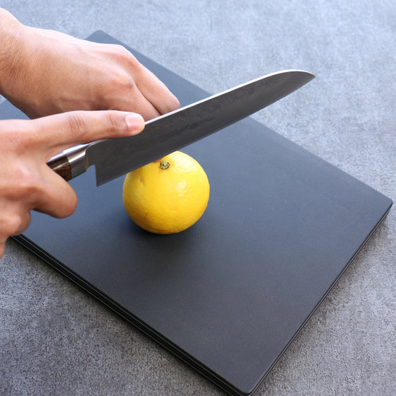 Hasegawa Cutting Board Pro-PE Lite Black  410 x 230mm - Seisuke Knife