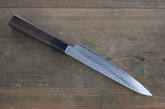 Seisuke AUS10 Petty-Utility Japanese Knife 150mm Shitan Handle - Seisuke Knife