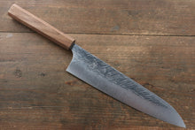  Yu Kurosaki Raijin Cobalt Special Steel Hammered Gyuto  240mm Walnut Handle - Seisuke Knife