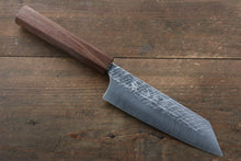 Yu Kurosaki Raijin Cobalt Special Steel Hammered bunka  165mm Walnut Handle - Seisuke Knife