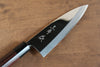 Yu Kurosaki White Steel No.2 Mirrored Finish Deba 165mm Shitan Handle - Seisuke Knife