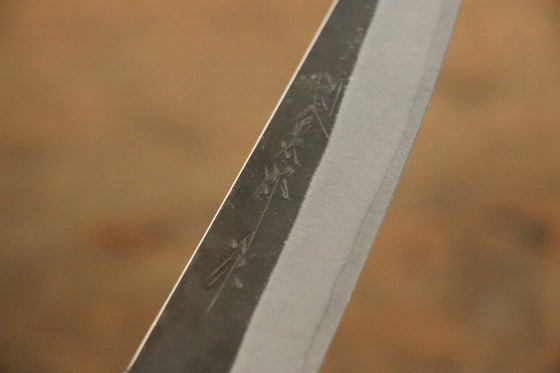 Yoshimi Kato Blue Super Clad Kurouchi Petty-Utility Japanese Chef Knife 120mm - Seisuke Knife