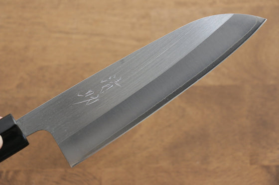 Seisuke SRS13 Santoku 165mm with Burnt Chestnut Handle - Seisuke Knife