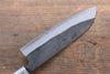 Nao Yamamoto White Steel No.2 Kurouchi Damascus Santoku 170mm with American Cherry Handle - Seisuke Knife