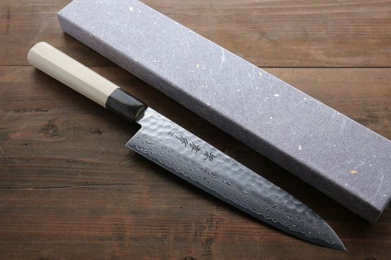 Sakai Takayuki 45 Layer Damascus AUS-10 Gyuto Japanese Chef Knife 210mm - Seisuke Knife