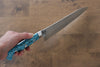 Yu Kurosaki Senko R2/SG2 Hammered Gyuto 210mm with Turquoise Handle - Seisuke Knife