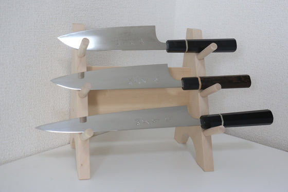 Knife Tower Rack for 3 Knives - Seisuke Knife