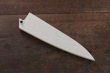  Magnolia Saya Sheath for Hiraki Knife with Plywood Pin - 165mm (Nashiji) - Seisuke Knife