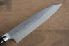Takeshi Saji SRS13 Hammered Gyuto 210mm Black Pakka wood Handle - Seisuke Knife