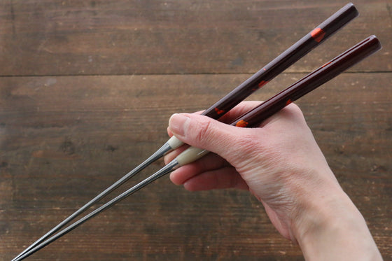 Moribashi Cooking Chopstick Red 165mm - Seisuke Knife