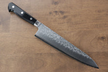  Takamura Knives VG10 Hammered Gyuto Japanese Knife 210mm Black Pakka wood Handle - Seisuke Knife