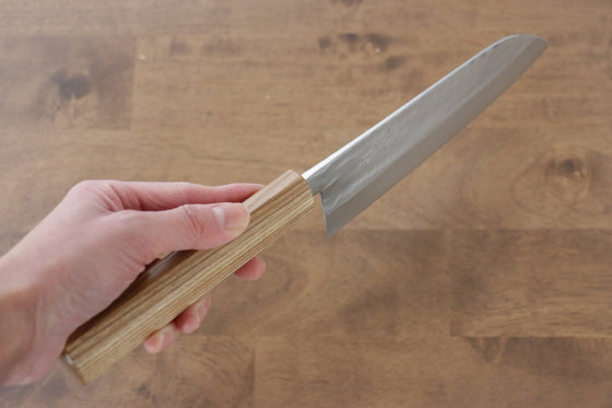 Kunihira VG1 Hammered Santoku 170mm Enju Handle - Seisuke Knife