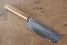  Kunihira VG1 Hammered Nakiri 165mm Enju Handle - Seisuke Knife