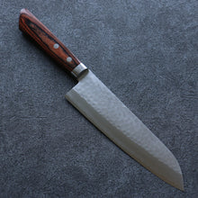  Seisuke VG1 Hammered Gyuto 180mm Mahogany Handle - Seisuke Knife