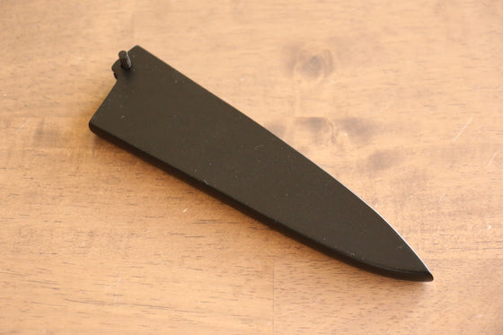 Black Saya Sheath for Small Santoku Knife with Plywood Pin 135mm - Seisuke Knife