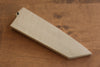 Magnolia Saya Sheath for Bunka Knife with Plywood Pin 180mm - Seisuke Knife