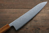 Seisuke SLD 49 Layer Damascus Gyuto 210mm with Oak Handle - Seisuke Knife