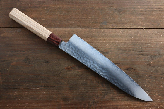 Sakai Takayuki VG10 33 Layer Damascus Gyuto Chef Knife 240mm with Keyaki Handle (Japanese Elm) - Seisuke Knife