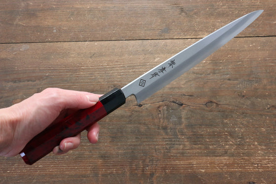 Sakai Takayuki Yanagiba Knife World Sushi Skills Institute Special Edition Red - Seisuke Knife